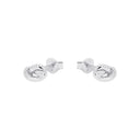 TOM TAILOR Knoten Damen Ohrstecker in 925 Silber