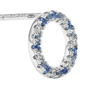 TOM TAILOR women's stud earrings, rhodium-plated 925 sterling silver, view 4