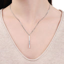 TOM TAILOR Halskette Women, 925 Silber rhodiniert, Ansicht 2