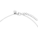 TOM TAILOR women's necklace, rhodium-plated 925 sterling silver, clasp