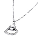TOM TAILOR women's necklace, rhodium-plated 925 sterling silver, view 5