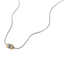 TOM TAILOR women's necklace, stainless steel with gold IP plating, view 4