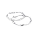TOM TAILOR Ohrring (Creolen) Women, Edelstahl IP gold, Silber, Ansicht 3