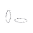TOM TAILOR Ohrring (Creolen) Women, Edelstahl IP gold, Silber, Hauptbild
