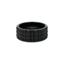 TOM TAILOR men's ring, stainless steel with black IP plating, view 3