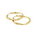 TOM TAILOR Ohrring (Creolen) Women, Edelstahl IP gold, Gold, Ansicht 6
