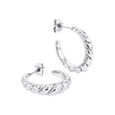 TOM TAILOR women's hoop earrings in stainless steel
