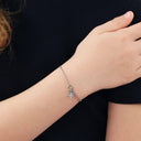 TOM TAILOR girls' bracelet, rhodium-plated 925 sterling silver, view 2