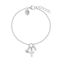TOM TAILOR girls' bracelet, rhodium-plated 925 sterling silver, main image