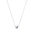 TOM TAILOR girls' butterfly necklace in 925 sterling silver