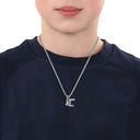 TOM TAILOR boys' necklace, stainless steel, view 2