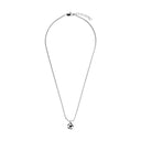 TOM TAILOR boys' football necklace in stainless steel