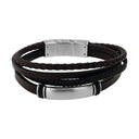 TOM TAILOR Herren Armband in Edelstahl