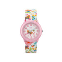 PRINZESSIN LILLIFEE Armbanduhr Mädchen, Alloy Farbspray, Motiv Biene Blume Schmetterling, Hauptbild