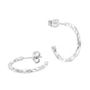 NOELANI Ohrring (Creolen) Damen, 925 Silber rhodiniert, Ansicht 3