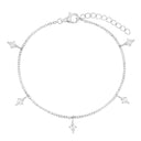 NOELANI Armband Damen, 925 Silber rhodiniert, Zirkonia weiß, Hauptbild