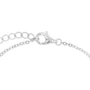 NOELANI Armband Damen, 925 Silber rhodiniert, Zirkonia weiß, Verschluss