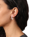 NOELANI Ohrring (Creolen) Damen, Edelstahl, Ansicht 2