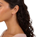 NOELANI Ohrring (Ohrhänger) Damen, 925 Silber rhodiniert, Zirkonia weiß, Ansicht 2