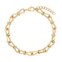 NOELANI Armband Damen, Edelstahl IP gold, Hauptbild