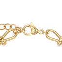 NOELANI Armband Damen, Edelstahl IP gold, Verschluss