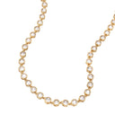 NOELANI Halskette Damen, Edelstahl IP gold, Zirkonia weiß, Ansicht 4