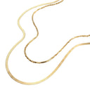 AMOR Halskette Damen, Edelstahl IP gold, Ansicht 4