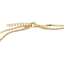 AMOR Halskette Damen, Edelstahl IP gold, Verschluss