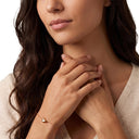 AMOR Armband Damen, Edelstahl IP gold, Motiv Herz, Ansicht 2