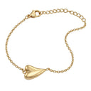 AMOR Armband Damen, Edelstahl IP gold, Motiv Herz, Ansicht 3