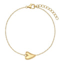 AMOR Armband Damen, Edelstahl IP gold, Motiv Herz, Hauptbild