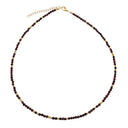 AMOR Halskette Damen, Edelstahl IP gold, Steel Beads gold, Ansicht 3