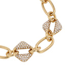 KILIAN KERNER unisex bracelet in stainless steel, gold IP plating, view 4