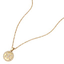 KILIAN KERNER unisex necklace in stainless steel, gold IP plating, view 4