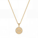 KILIAN KERNER unisex necklace in stainless steel, gold IP plating, main image