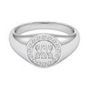 KILIAN KERNER unisex ring in stainless steel, view 3