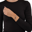 KILIAN KERNER unisex bracelet in stainless steel, view 2