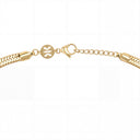 KILIAN KERNER unisex bracelet in stainless steel, gold IP plating, clasp