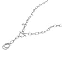 KILIAN KERNER unisex bicycle chain necklace in stainless steel, view 4