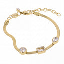 KILIAN KERNER unisex bracelet in stainless steel, gold IP plating, view 3