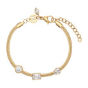 KILIAN KERNER unisex bracelet in stainless steel, gold IP plating, main image