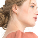 Women's hoop earrings