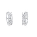 AMOR Ohrring (Creolen) Damen, 925 Silber rhodiniert, Ansicht 4