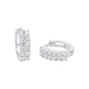 AMOR Ohrring (Creolen) Damen, 925 Silber rhodiniert, Hauptbild