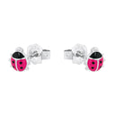 PRINZESSIN LILLIFEE Ohrring (Ohrstecker) Kids - Girls, 925 Silber rhodiniert, Ansicht 4