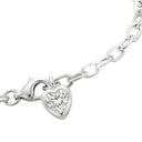 AMOR unisex bracelet, rhodium-plated 925 sterling silver, view 4