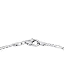 AMOR Armband Unisex, 925 Silber rhodiniert, Verschluss