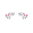 PRINZESSIN LILLIFEE girls' horse motif stud earrings in 925 sterling silver