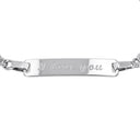 AMOR Armband (Identband) Unisex, 925 Silber rhodiniert, Motiv I love you, Ansicht 3