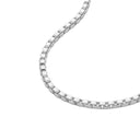 AMOR unisex necklace, rhodium-plated 925 sterling silver, view 5